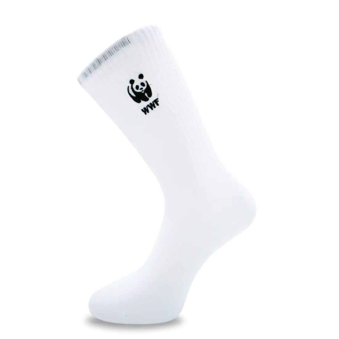WWF White Sports Sock