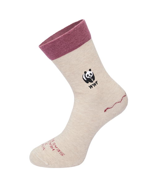 Dames sokken, Jumper, WWF, duurzaam, ecologisch, visnet, biologisch katoen