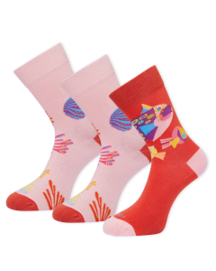 Pink combi sock NSF Abyss